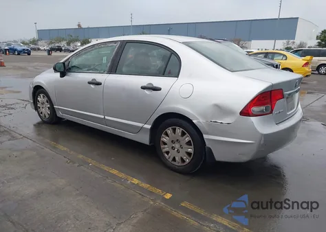 2010 Honda Civic Vp from USA, damaged, VIN 2HGFA1F39AH510814